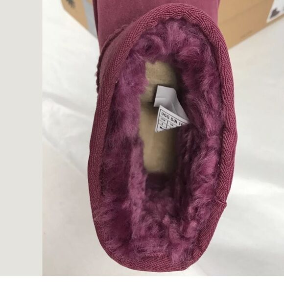 UGG Women's Classic Mini II BOUGAINVILLEA Boots - Picture 8 of 8